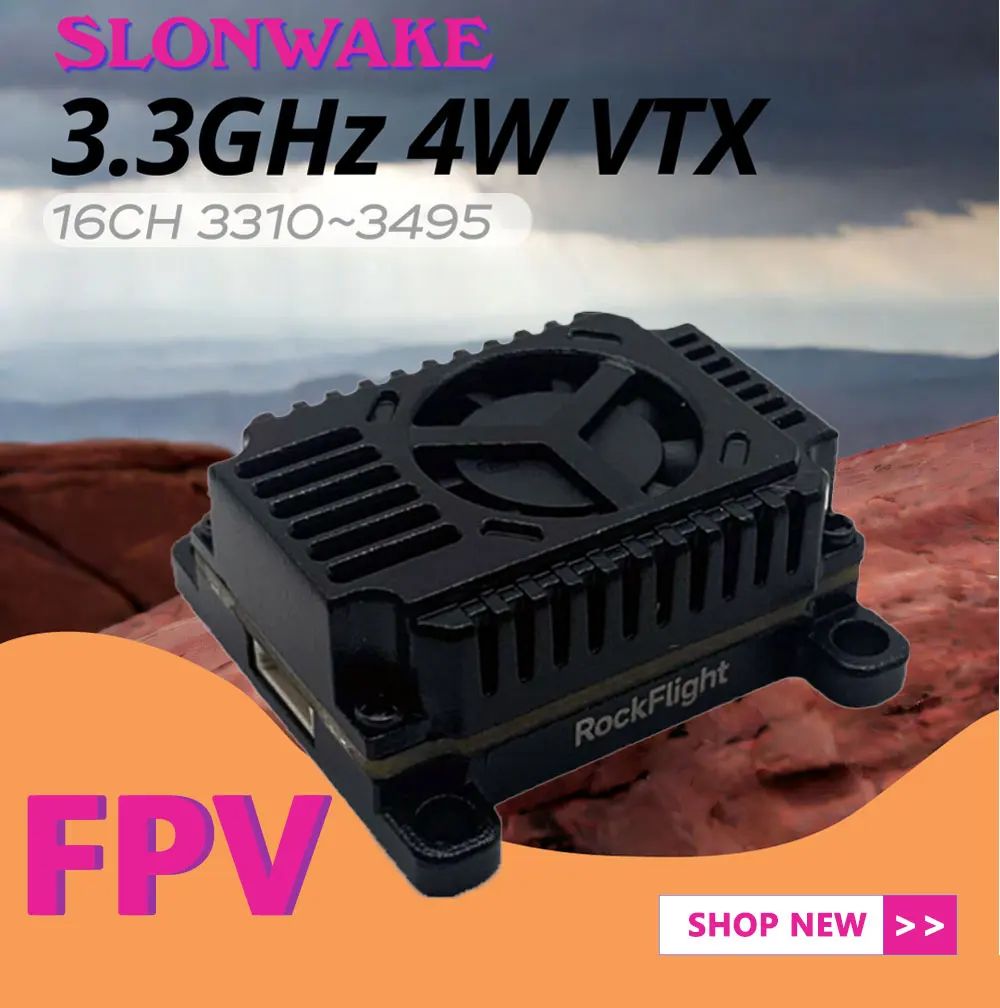 SLONWAKE FPV 3.3G 16CH 4000mW  - Drone Rc Toy recension och pris