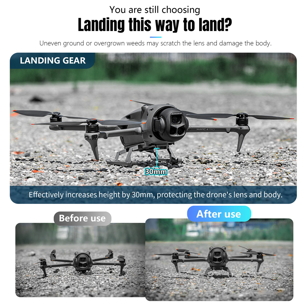 STARTRC Landing Gear for DJI M - Drone Rcfpvpro recension och pris