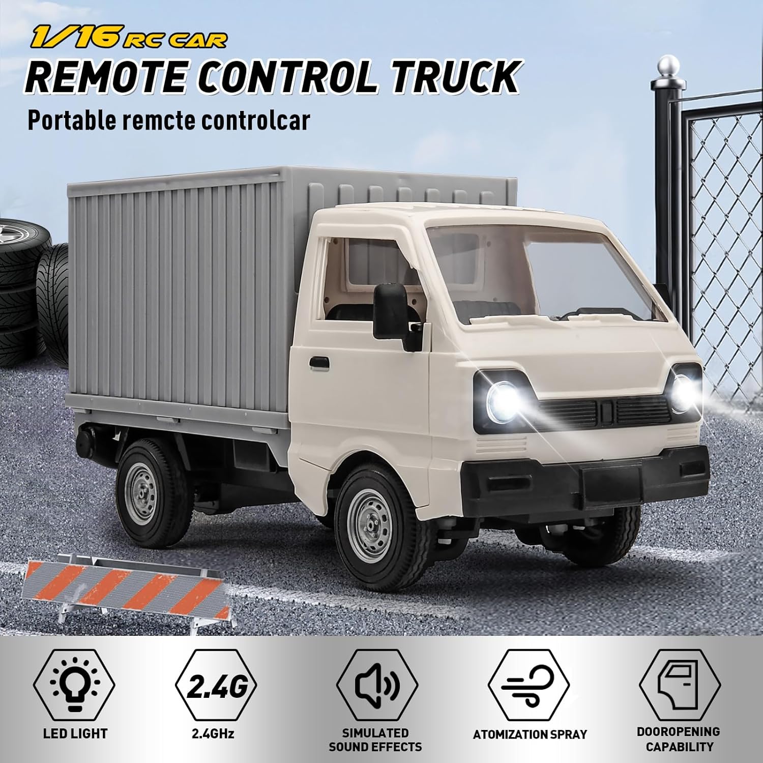 KF21 RC Truck 1:16 2.4GHZ RC C - Drone Lidi Rc recension och pris