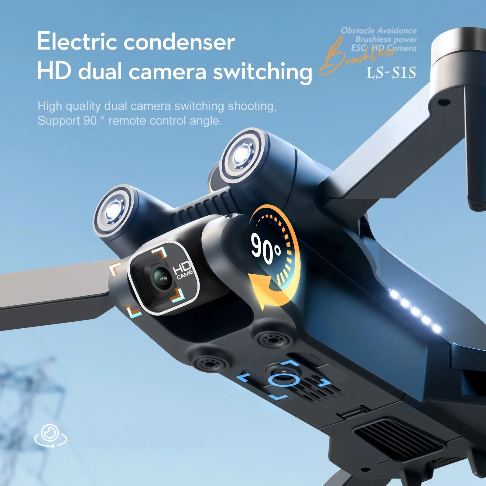 S1S Drone 5G Wifi 4K Professio - Drone Rc S1S recension och pris