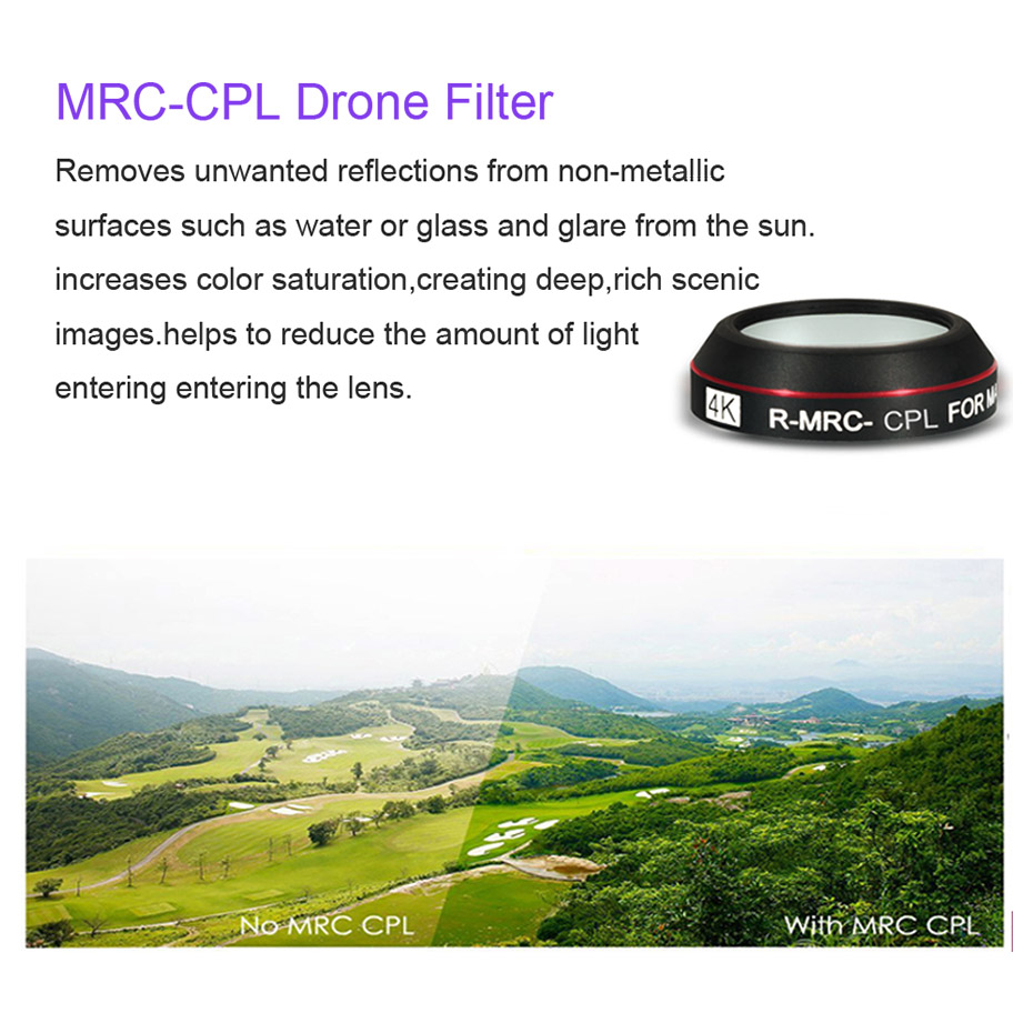 Drone Filter For Mavic Pro CPL - Drone Rcfpvpro recension och pris