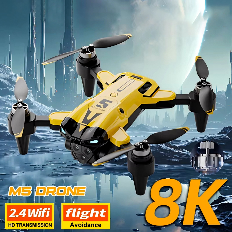 M5 Smart Drone with Camera Bru - Drone Smart Rc Foldable recension och pris