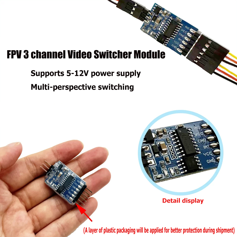 5.8G 3 Channel Video Switcher  - Drone Rc Toy recension och pris