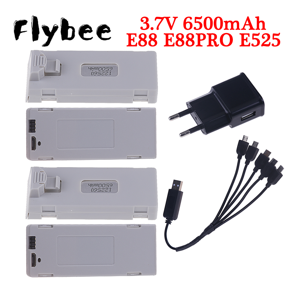 Original E88 Battery 3.7V 6500 - Drone Rcs recension och pris