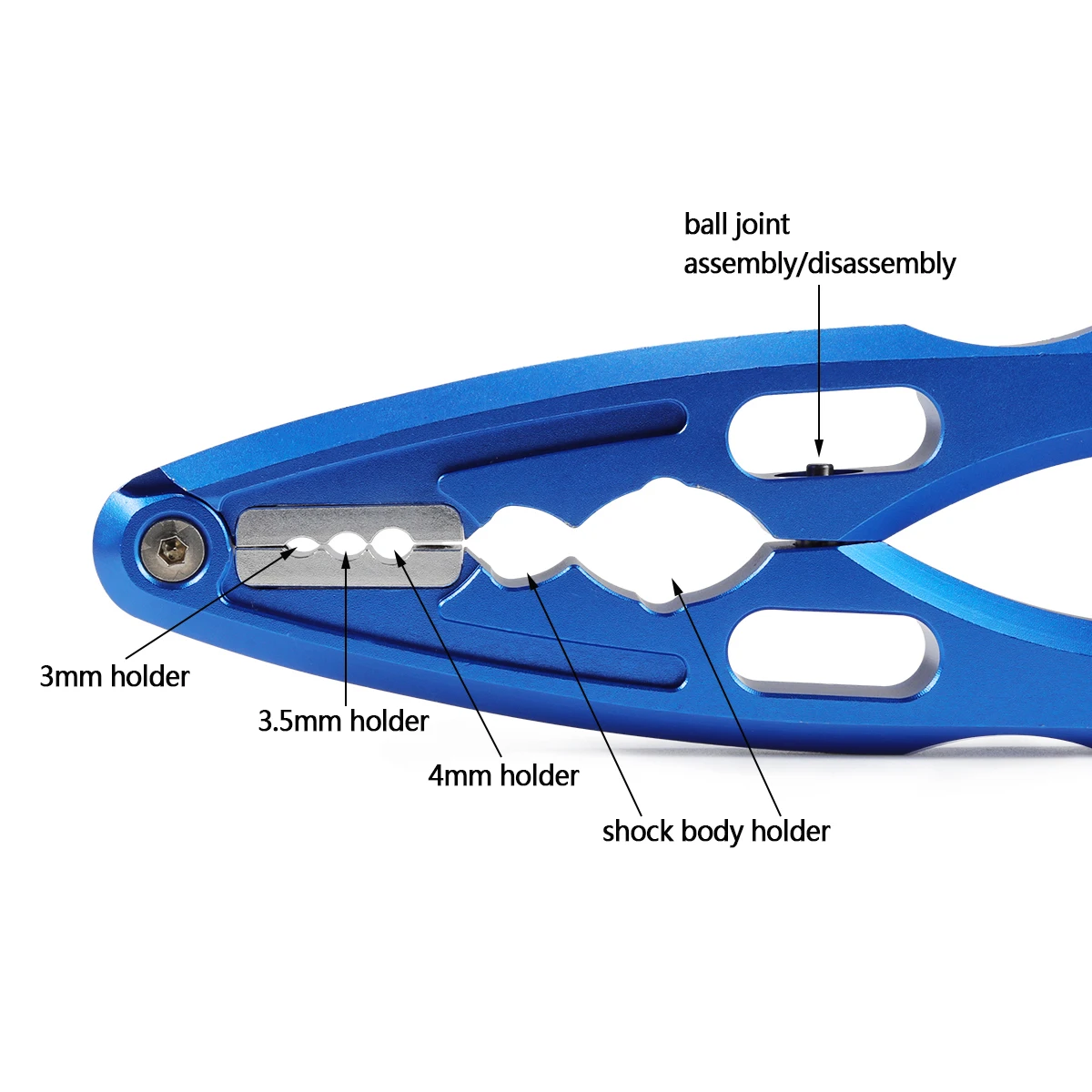 Aluminum CNC Pliers Pivot Ball - Drone Rcs recension och pris