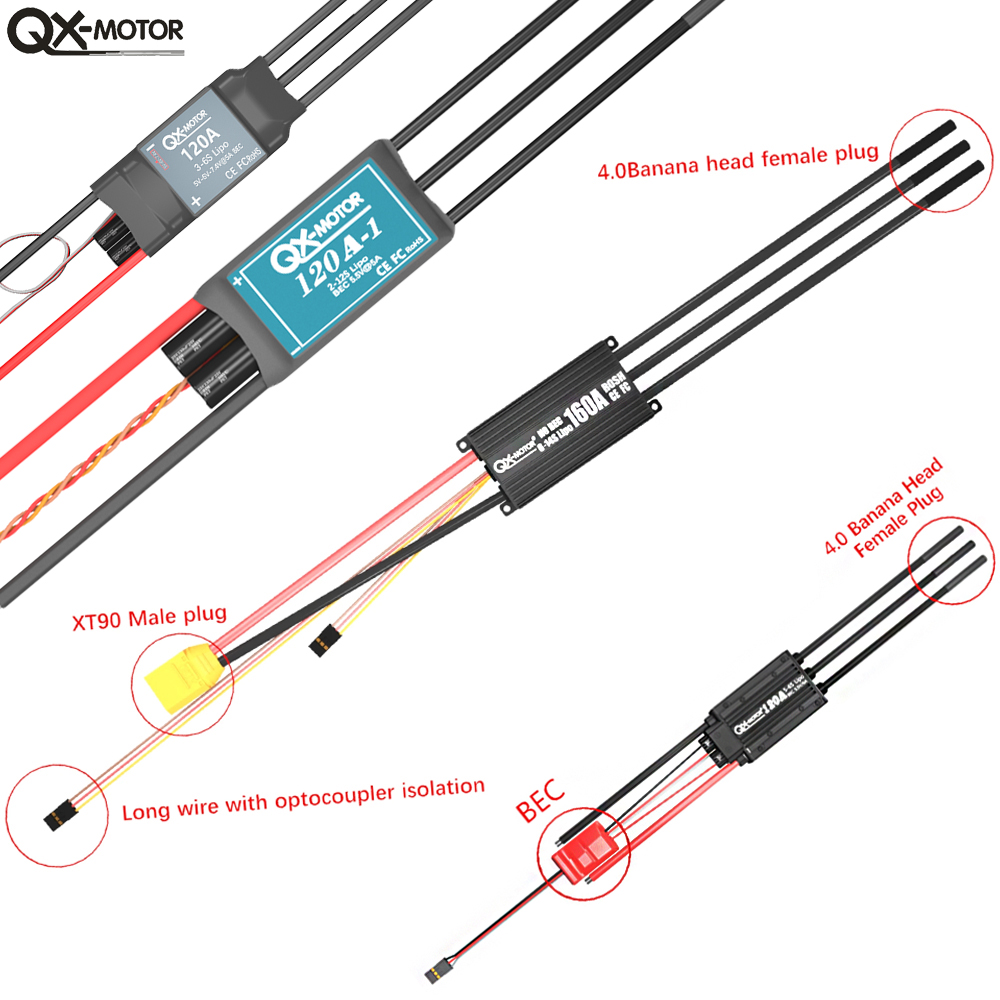 20A-120A Brushless ESC Speed C - Drone Rcs recension och pris