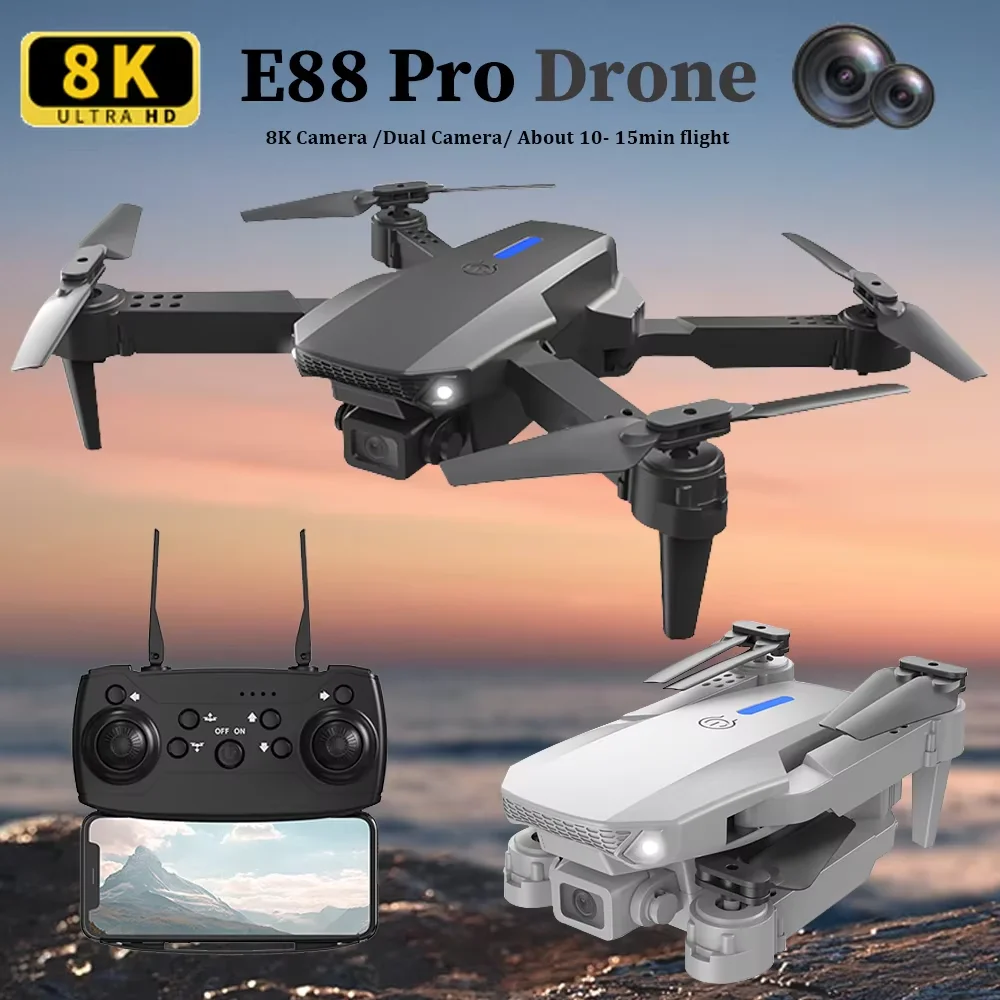 E88 4K HD Aerial Photography D - Drone Smart Rc Foldable recension och pris