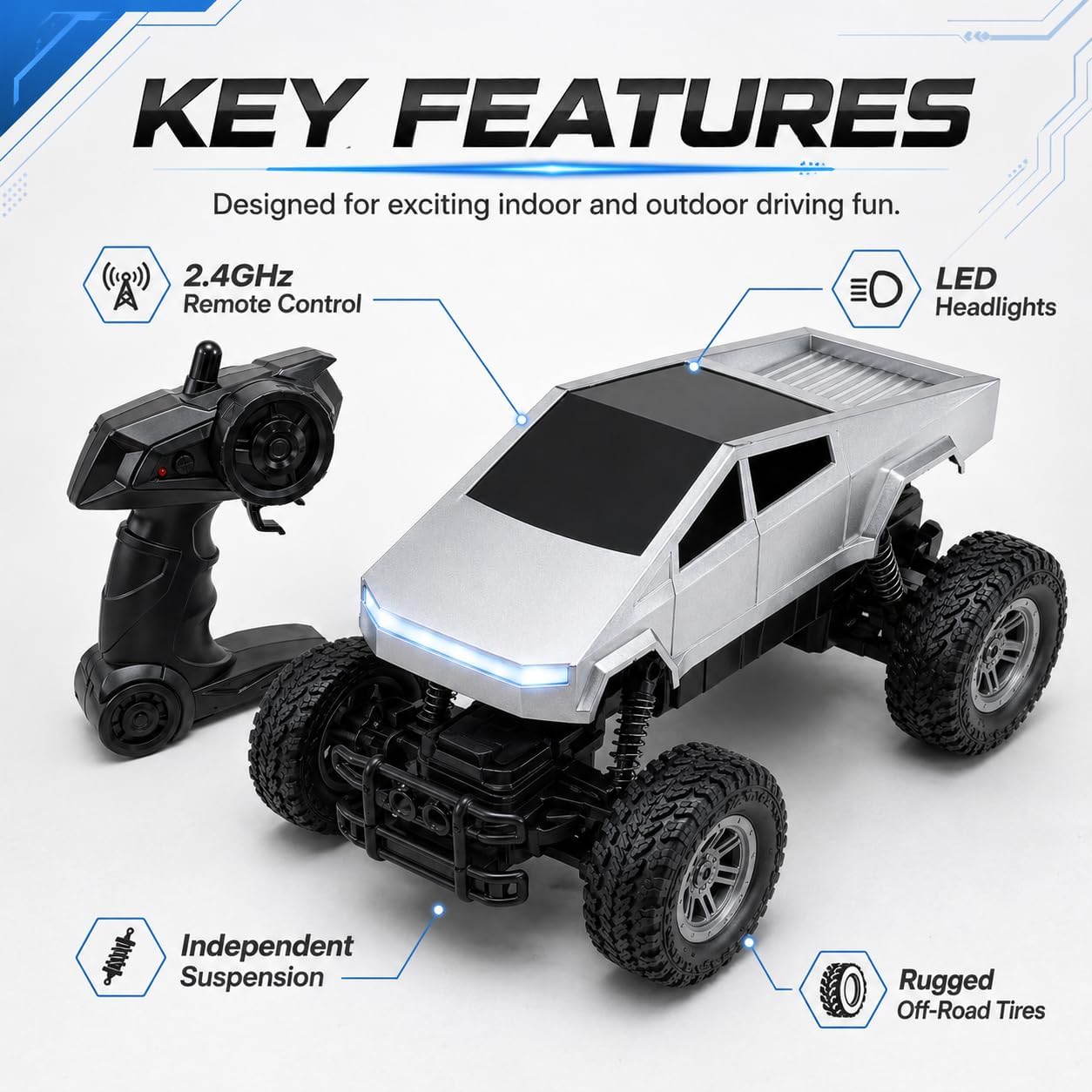 1:18 RC Car Remote Control Tru - Drone Lidi Rc recension och pris
