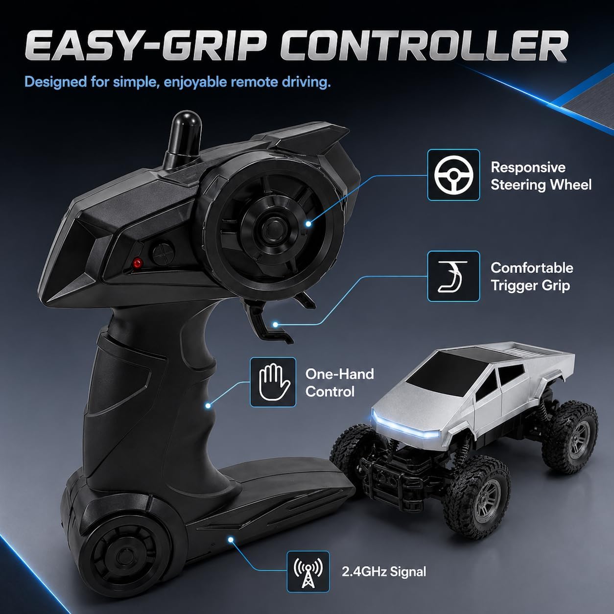 1:18 RC Car Remote Control Tru - Drone Lidi Rc recension och pris
