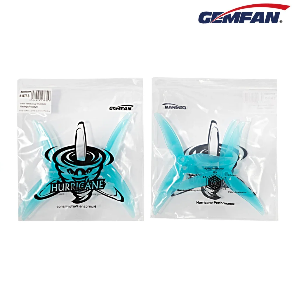 10Pairs (10CW + 10CCW) Gemfan  - Drone Rcs recension och pris