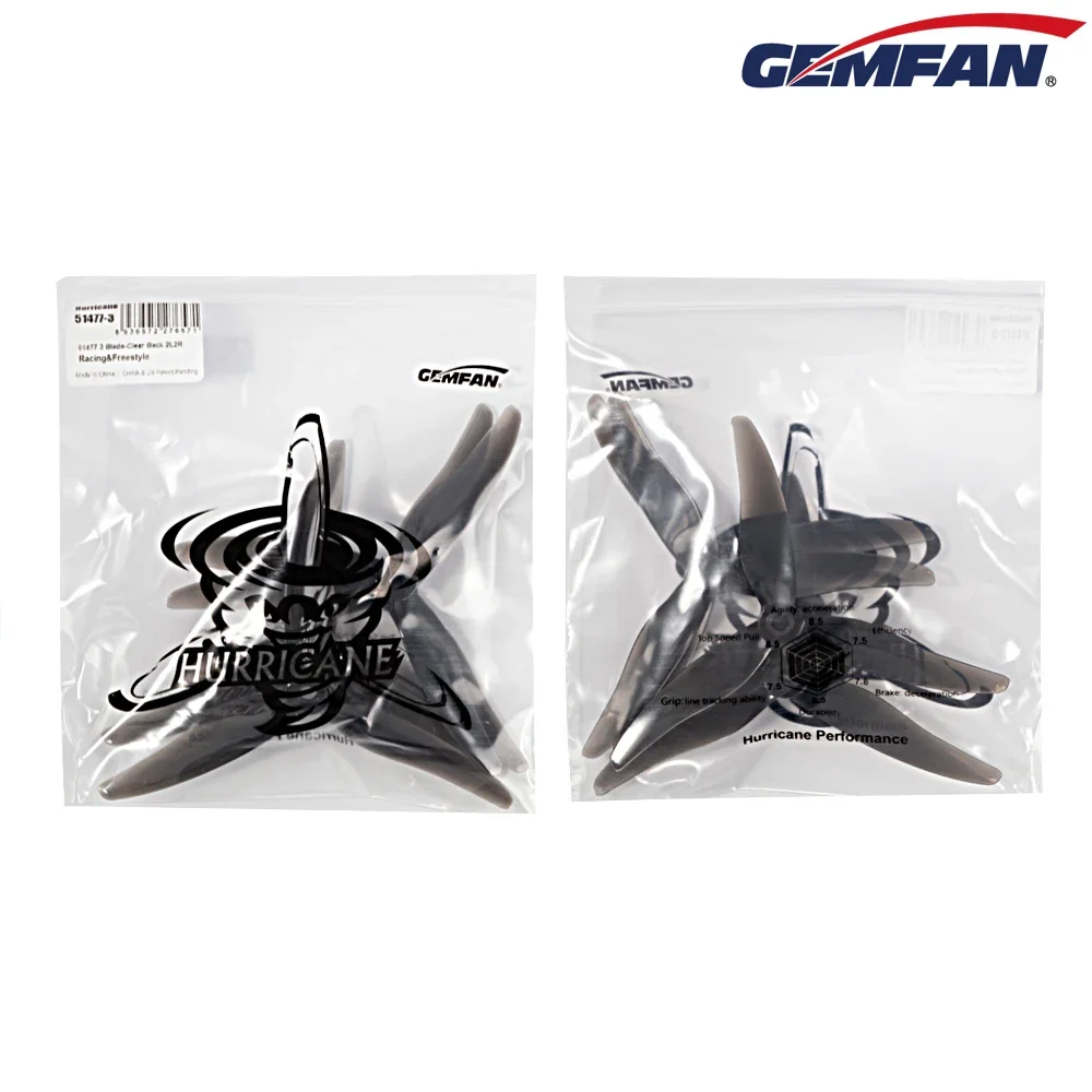 10Pairs (10CW + 10CCW) Gemfan  - Drone Rcs recension och pris