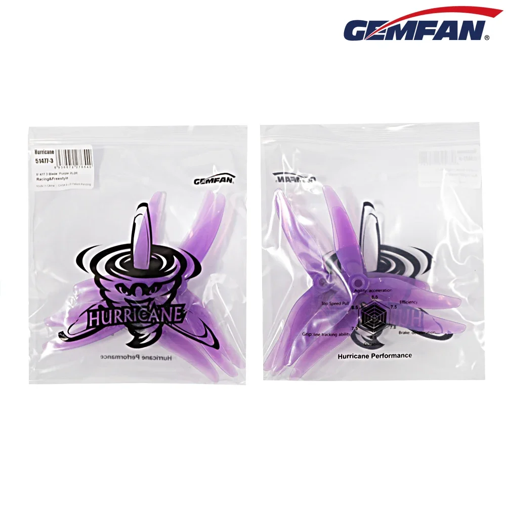 10Pairs (10CW + 10CCW) Gemfan  - Drone Rcs recension och pris