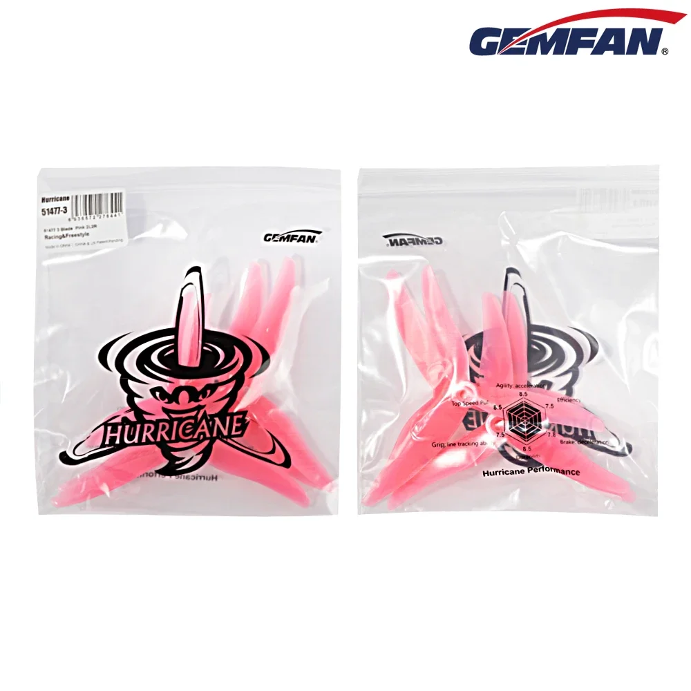 10Pairs (10CW + 10CCW) Gemfan  - Drone Rcs recension och pris