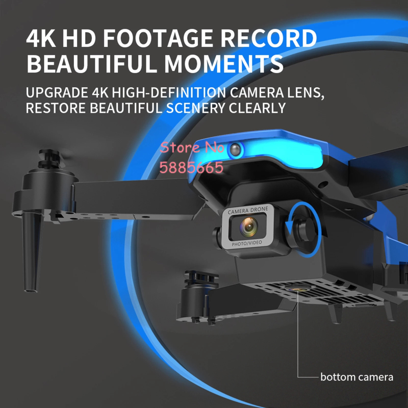 WIFI FPV Aerial Photography Fo - Drone Smart Rc Foldable recension och pris