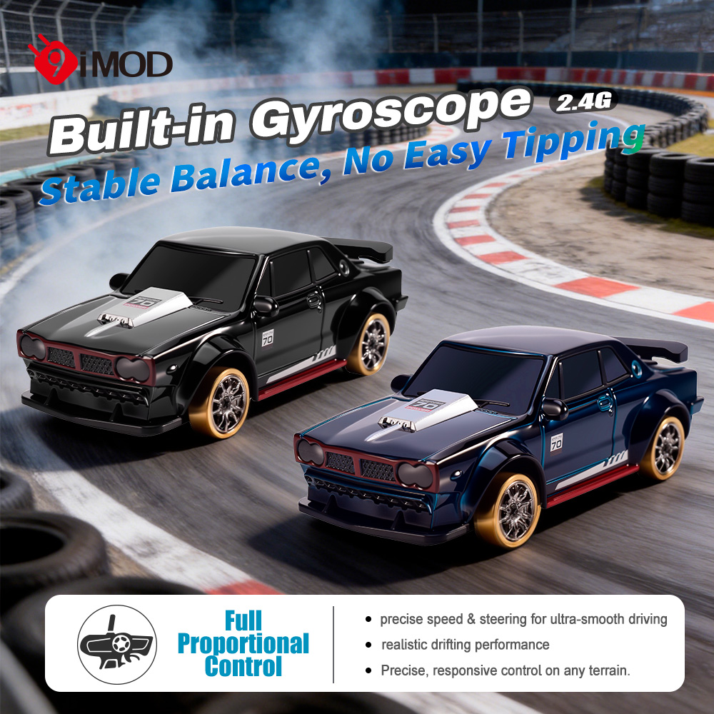 9IMOD 1/64 RC Drift Car 2.4G 4 - Drone Lidi Rc recension och pris