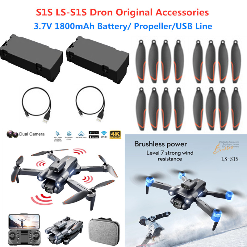 LS-S1S RC Drone Battery 3.7V 1 - Drone Rc S1S recension och pris