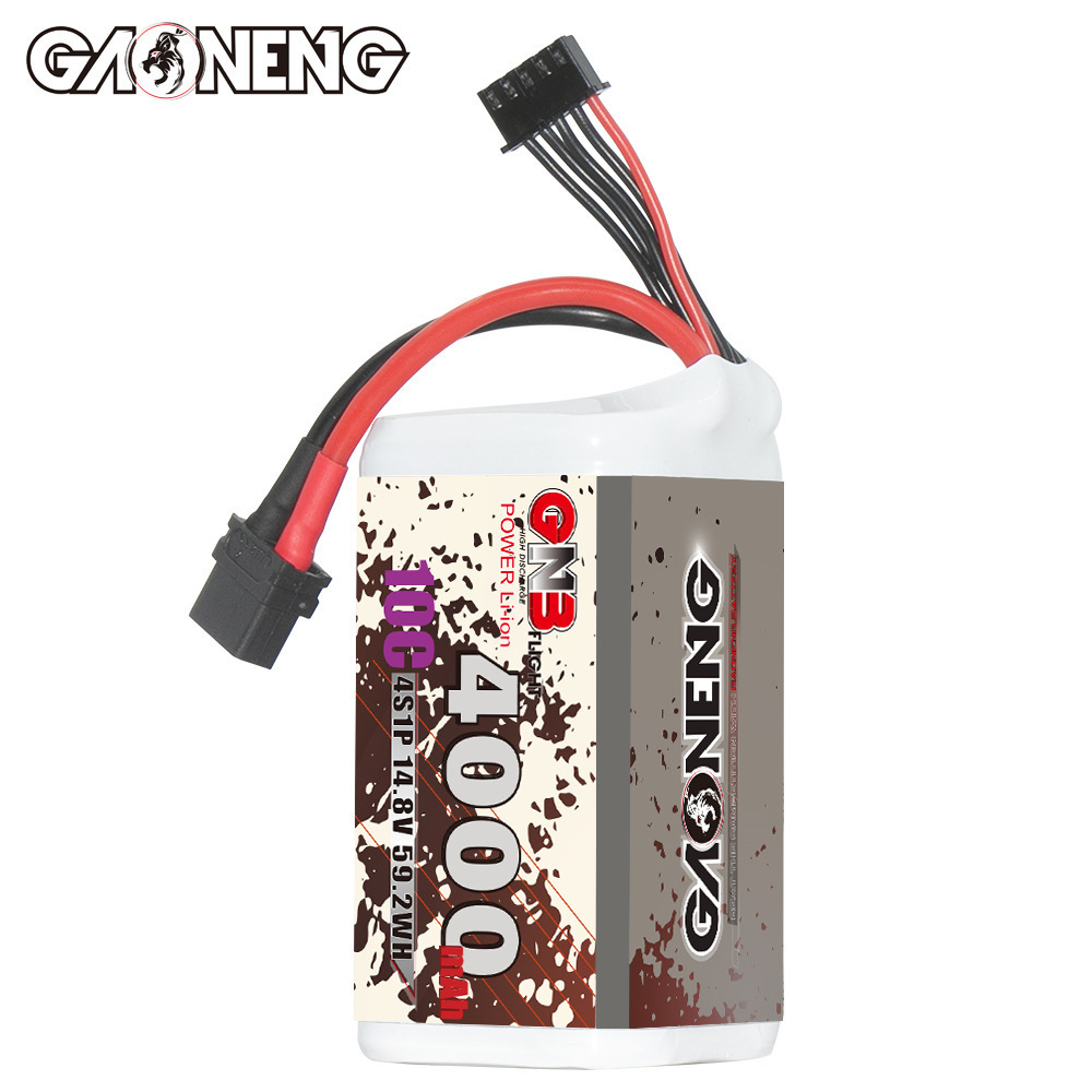 GNB 4000mAh 4S 14.8V 10C 20C W - Drone Rcs recension och pris