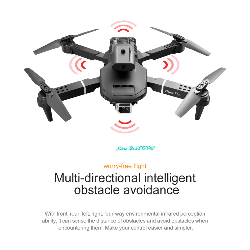 MINI Drone 4K Profesional HD D - Drone Smart Rc Foldable recension och pris