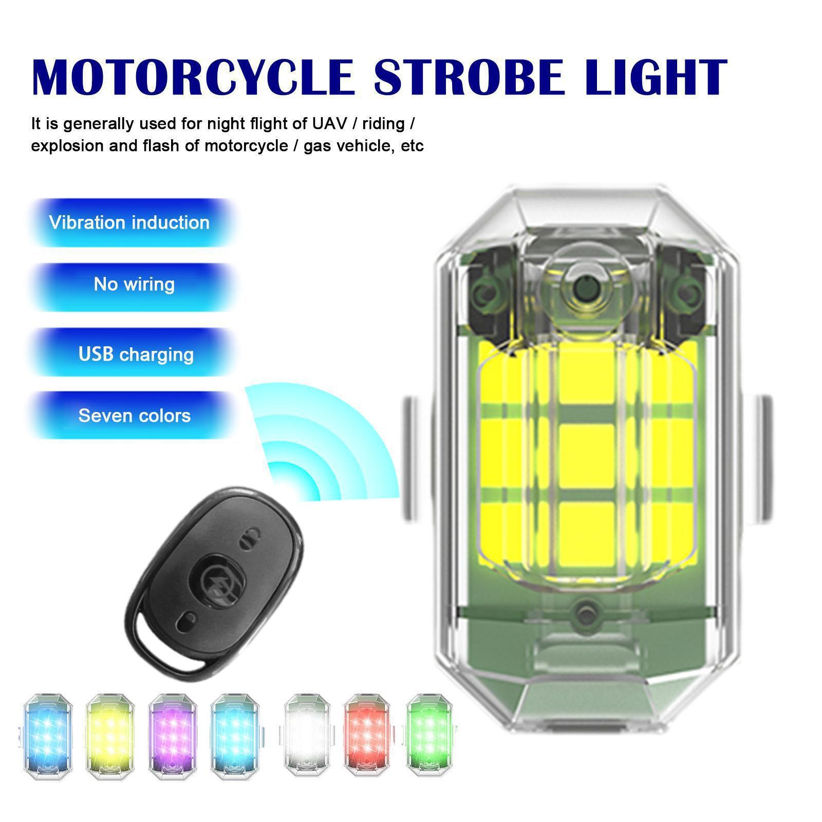 1/2/4Pc Remote Motorcycle Ligh - Drone Rc Signal recension och pris