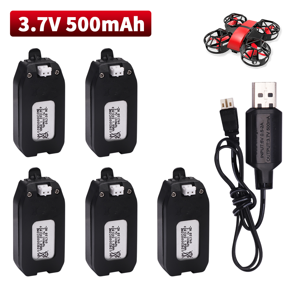 3.7V 500mAh Lithium Battery Fo - Drone Rcs recension och pris