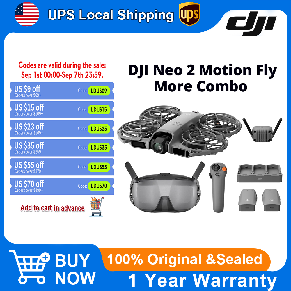 DJI Neo 2 Motion Fly More Comb - Drone Rc N3 3 Batteries recension och pris