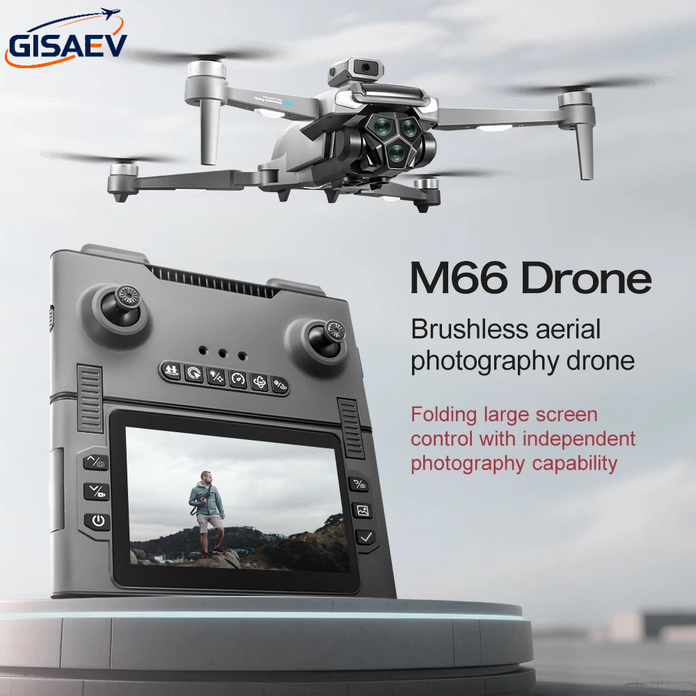 GISAEV M66Drone Screen Remote  - Drone Smart Rc Foldable recension och pris
