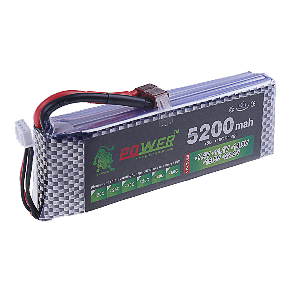 3S Lipo Battery 11.1V 5200mah  - Drone Rcs recension och pris