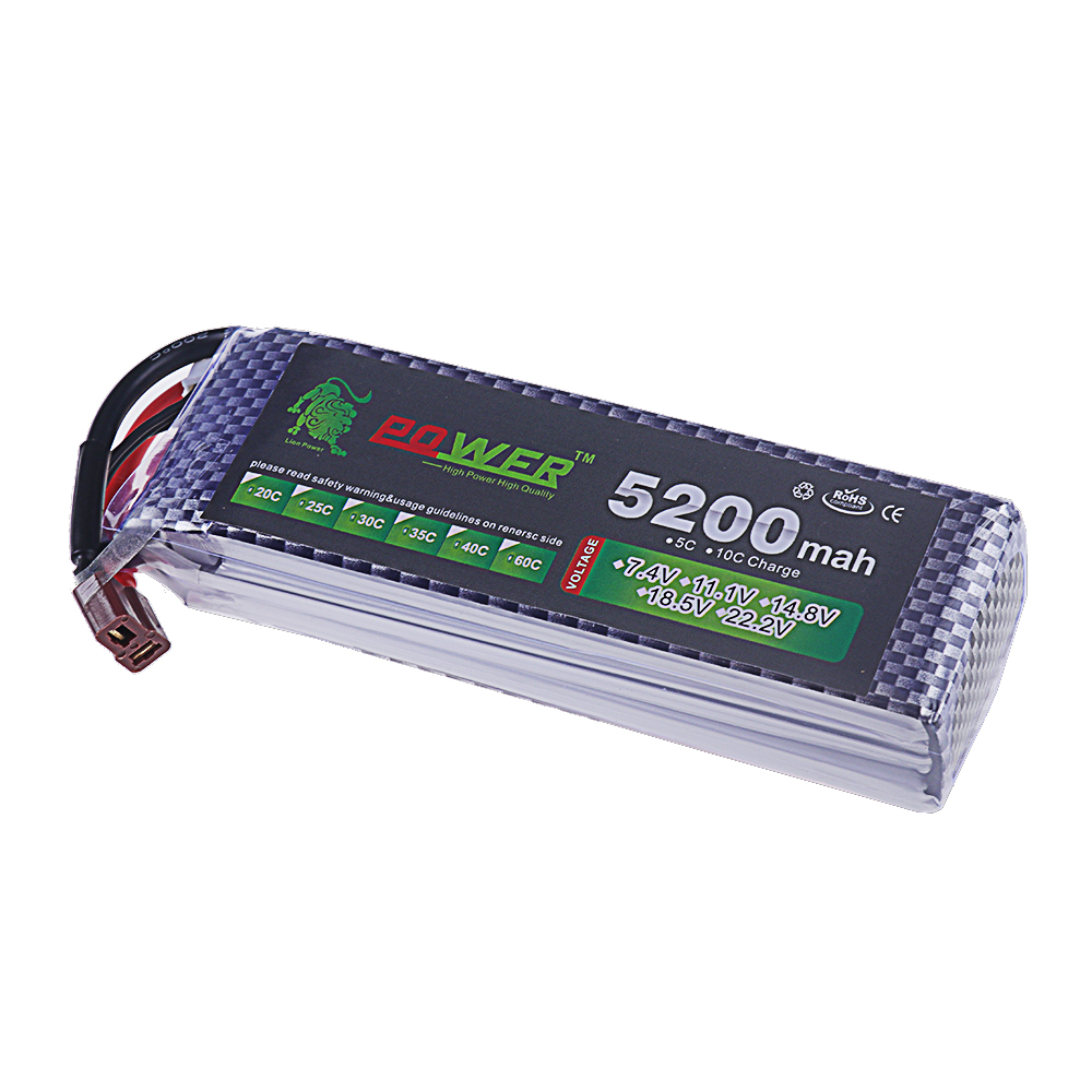 3S Lipo Battery 11.1V 5200mah  - Drone Rcs recension och pris