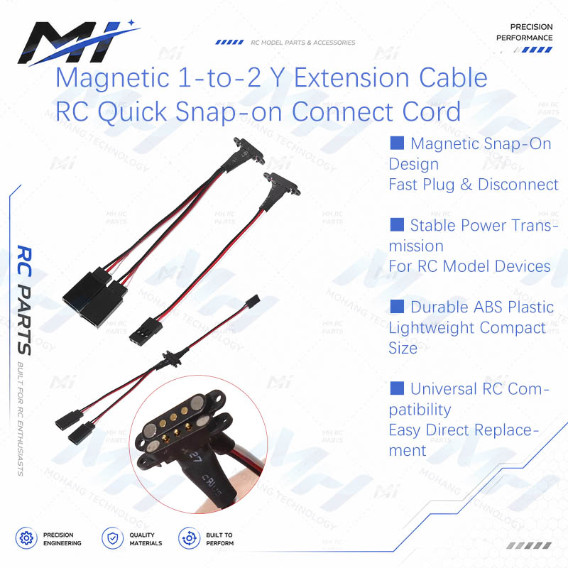 Magnetic 1-to-2 Y Extension Ca - Drone Rc Toy recension och pris
